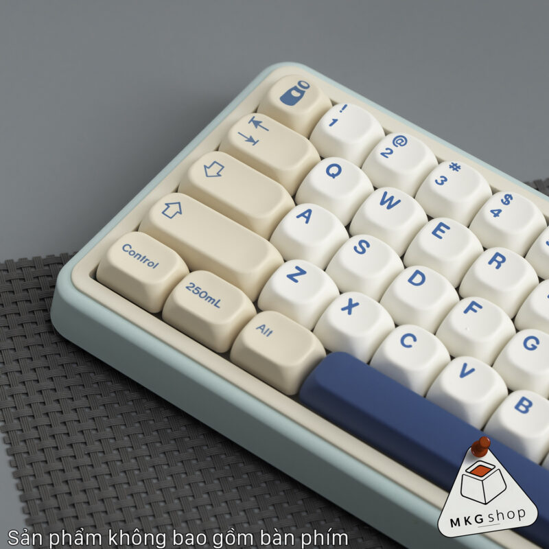 Keycap Soya sữa đậu nành- PBT dyesub - MOA profile - Ảnh 3