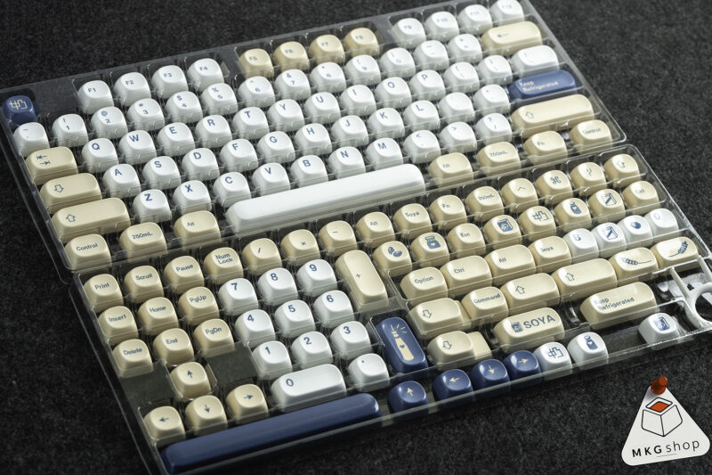 Keycap Soya sữa đậu nành- PBT dyesub - MOA profile - Ảnh 2
