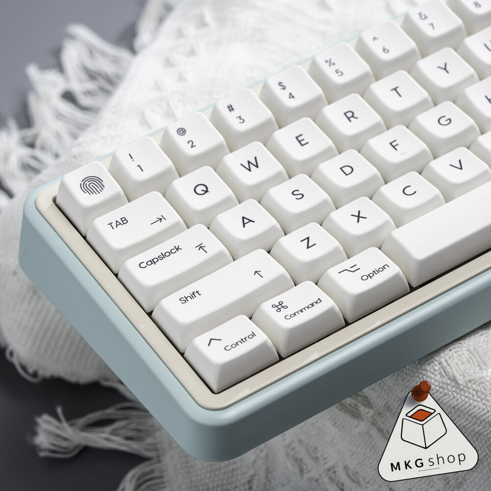Keycap MacOS MDA - PBT dyesb - MDA profile dày dặn, nút bàn phím hỗ trợ Macos 144 nút font đơn ngữ tiếng anh