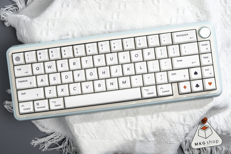 Keycap MacOS MDA - PBT dyesb - MDA profile dày dặn, nút bàn phím hỗ trợ Macos 144 nút font đơn ngữ tiếng anh - Ảnh 3
