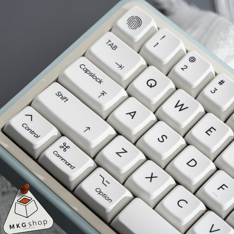Keycap MacOS MDA - PBT dyesb - MDA profile dày dặn, nút bàn phím hỗ trợ Macos 144 nút font đơn ngữ tiếng anh - Ảnh 4