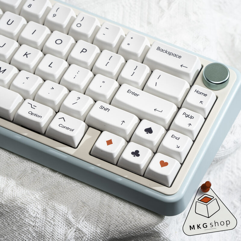 Keycap MacOS MDA - PBT dyesb - MDA profile dày dặn, nút bàn phím hỗ trợ Macos 144 nút font đơn ngữ tiếng anh - Ảnh 6