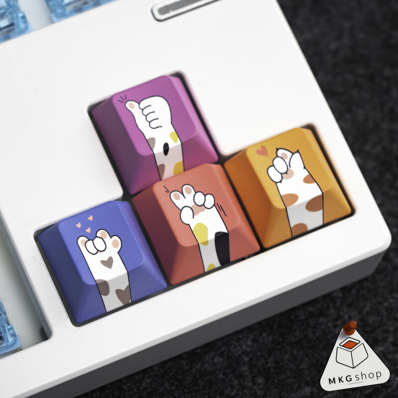 Keycap lẻ PBT cherry profile rẻ đẹp - màu sắc cute dễ thương - Hình ảnh 9