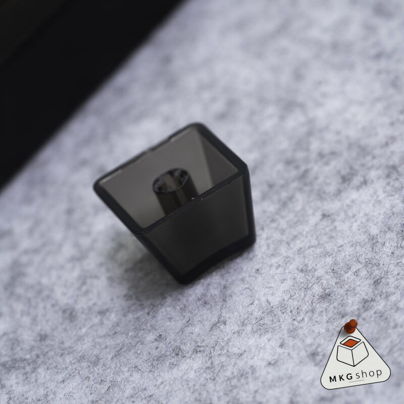 Keycap trong suốt đen mờ - nhựa PBT in UV 130 nút bàn phím cơ rẻ đẹp xuyên led RGB - Ảnh 4