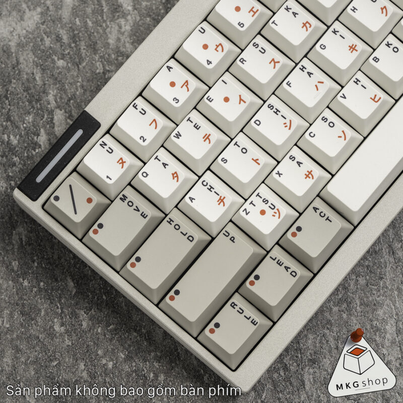 Keycap Aka Haiiro Retro | PBT dyesub | Cherry profile