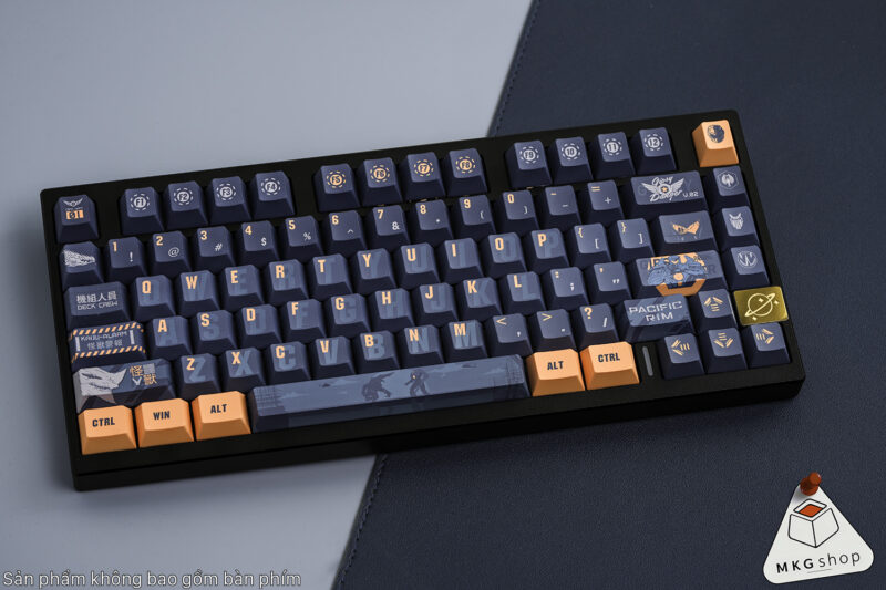 Keycap Pacific Rim - Đại chiến thái bình dương - PBT dyesub - Cherry profile - Ảnh 3