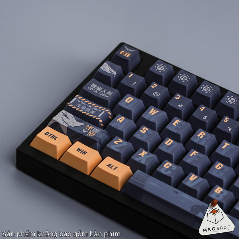 Keycap Pacific Rim - Đại chiến thái bình dương - PBT dyesub - Cherry profile - Ảnh 4
