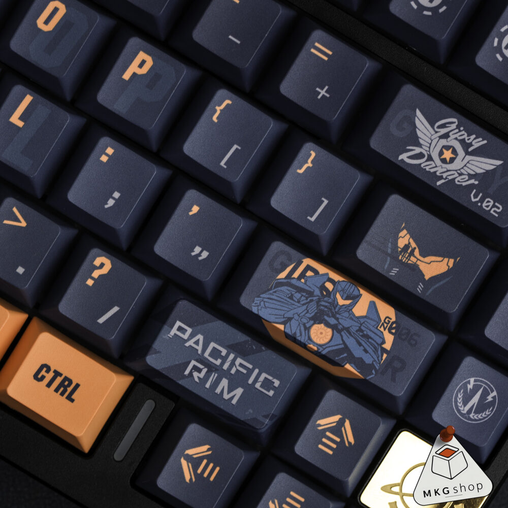 Keycap Pacific Rim - Đại chiến thái bình dương - PBT dyesub - Cherry profile