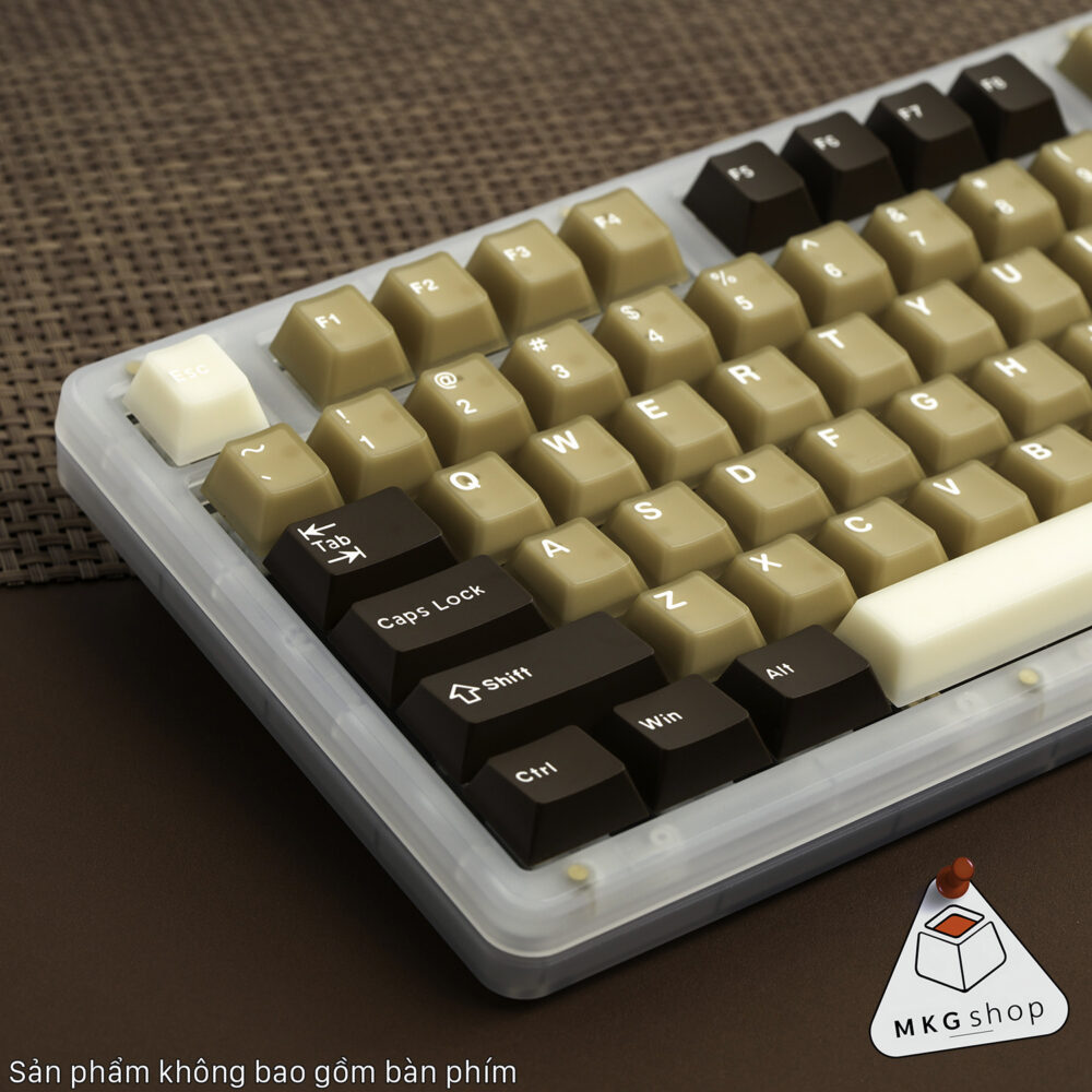Keycap Latte Chocolate - PBT PC - Cherry profile