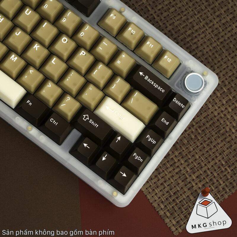 Keycap Latte Chocolate - PBT PC - Cherry profile - Hình ảnh 3