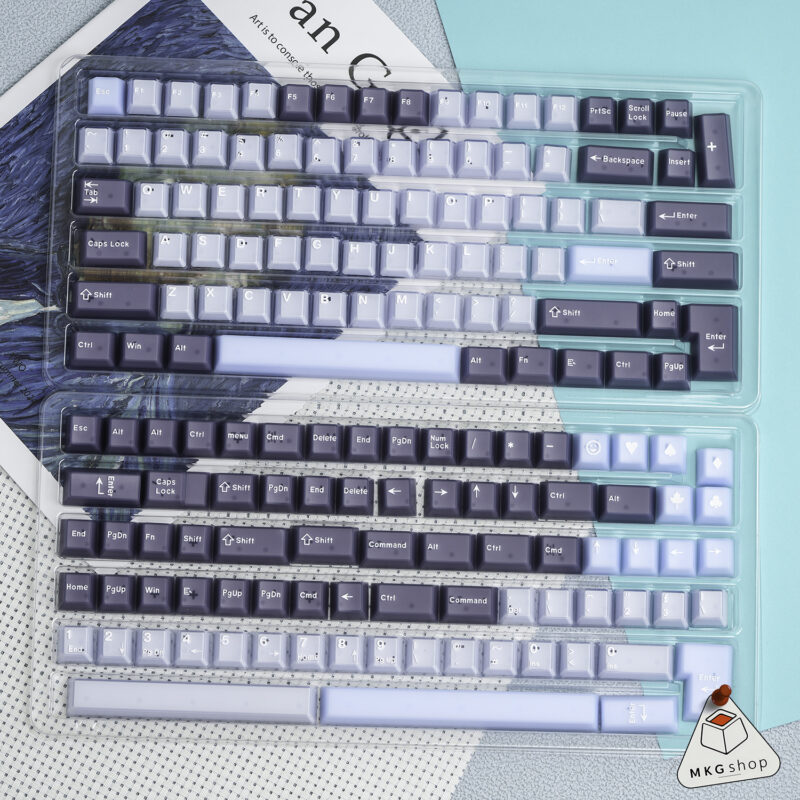 Keycap Blue Bubble – PBT PC – Cherry profile - Hình ảnh 2