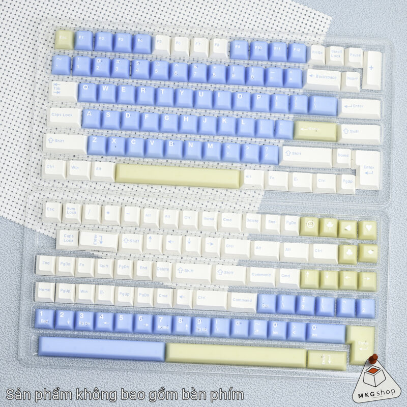 Keycap Blue Beach bãi biển - Cherry profile - PBT PC - Hình ảnh 2