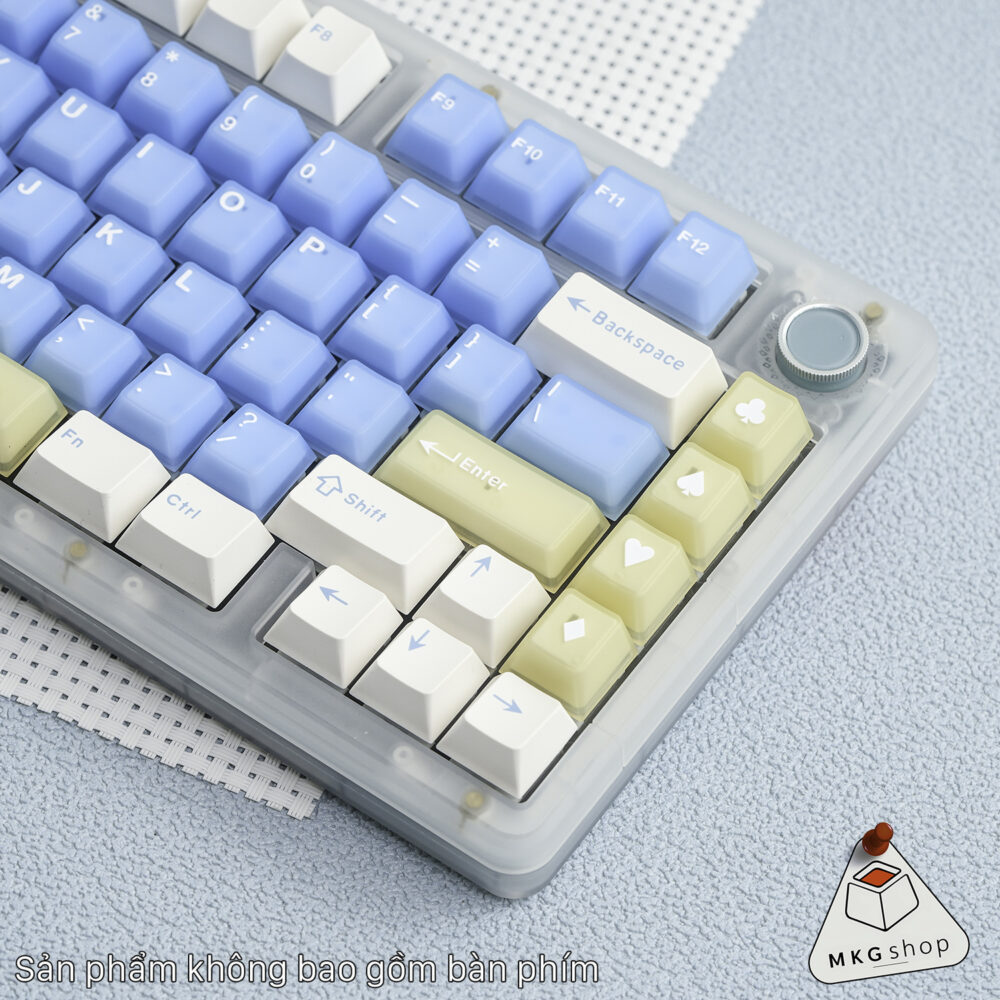Keycap Blue Beach bãi biển - Cherry profile - PBT PC