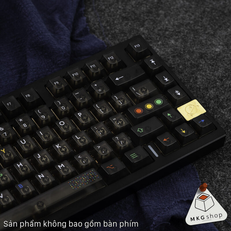 Keycap RGBY clear - ABS in UV - Cherry profile - Ảnh 5