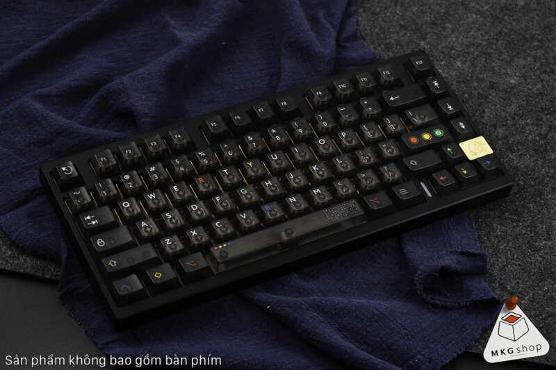 Keycap RGBY clear - ABS in UV - Cherry profile - Ảnh 4