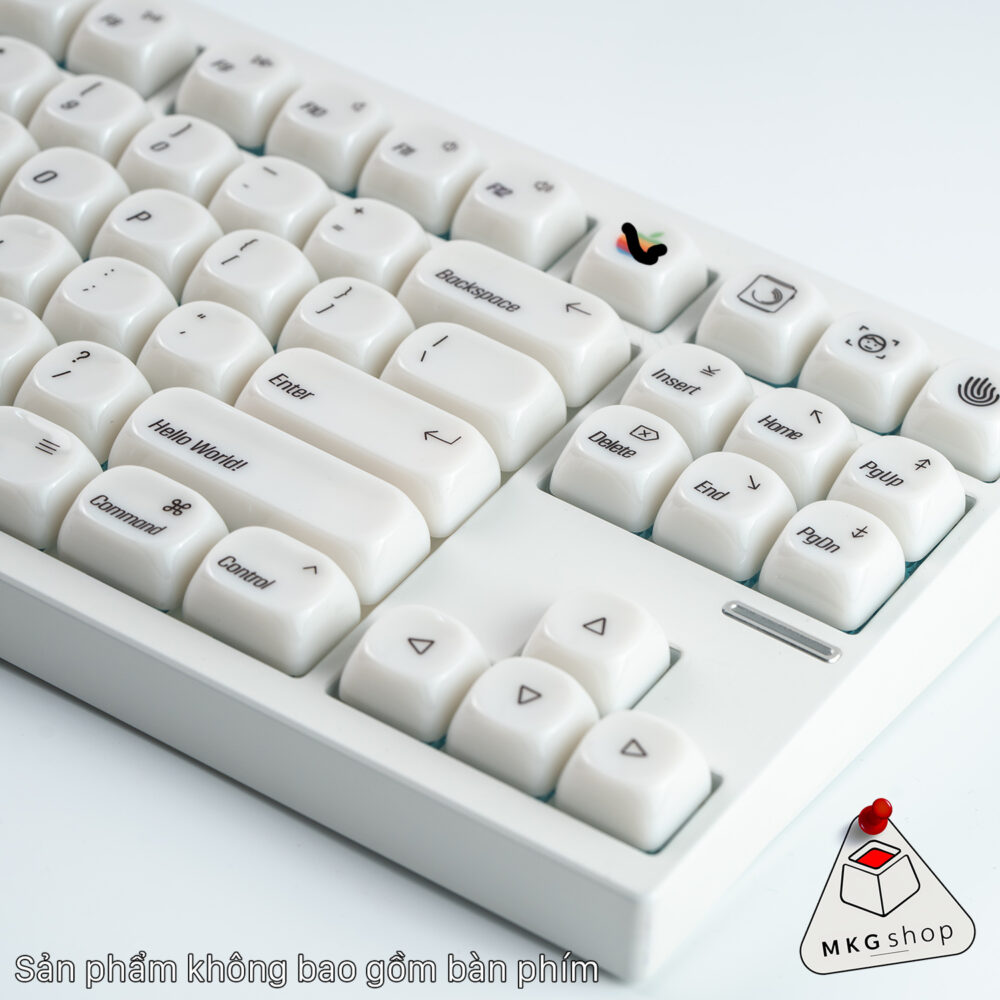 Keycap MACOs - MOA profile trơn bóng - PBT dyesub