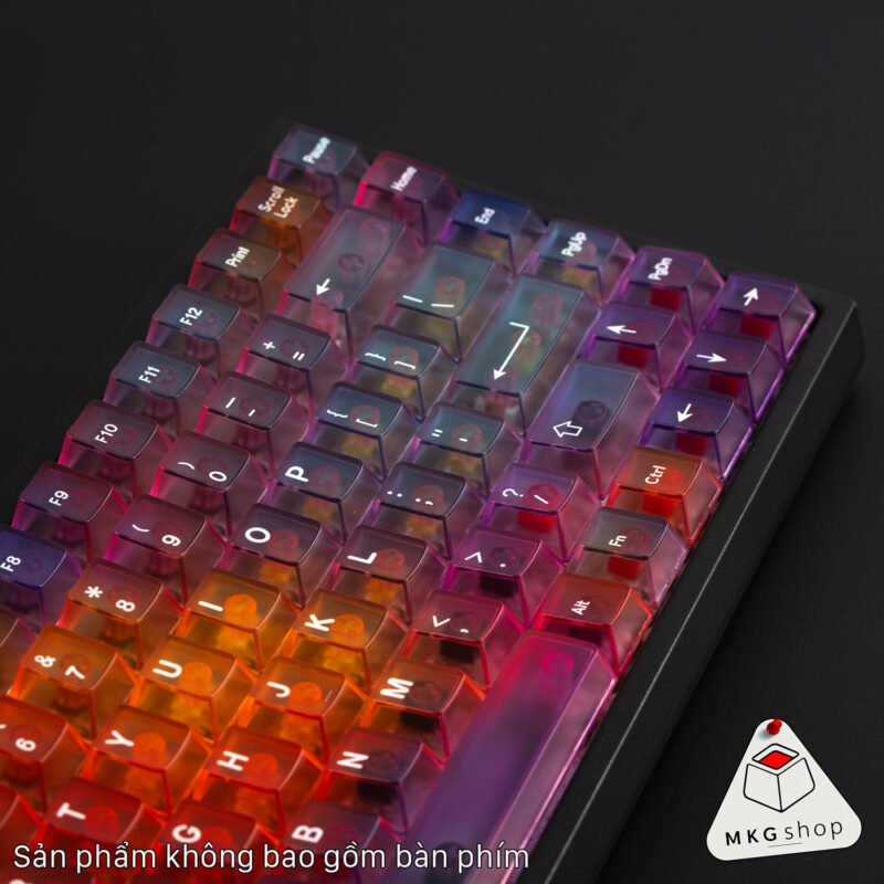 Keycap Sun Flower – Cherry Profile ABS Xuyên LED In UV - Ảnh 4