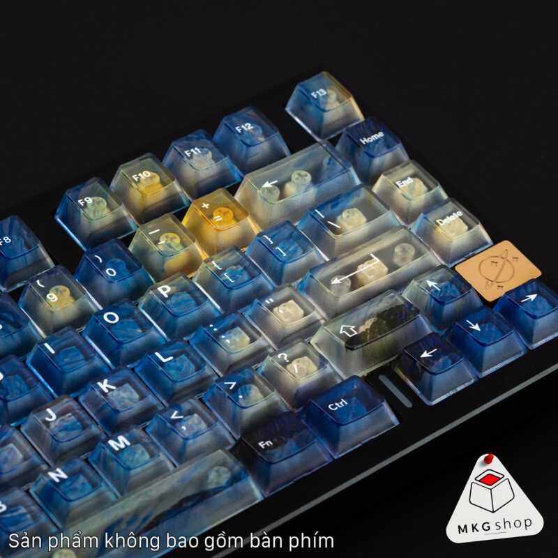 Keycap Starry Night – Cherry Profile ABS Xuyên LED In UV - Ảnh 3