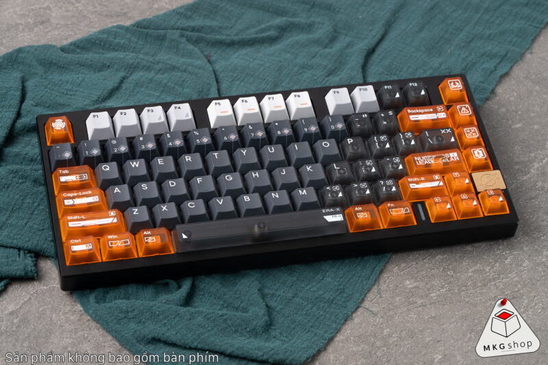 Keycap Nuclear - Cherry profile - PBT dyesub - PC trong suốt xuyên led - Ảnh 6