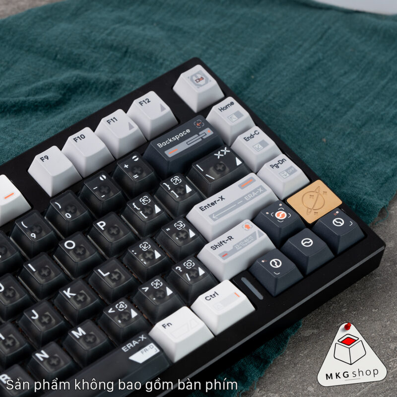 Keycap Nuclear - Cherry profile - PBT dyesub - PC trong suốt xuyên led - Ảnh 4