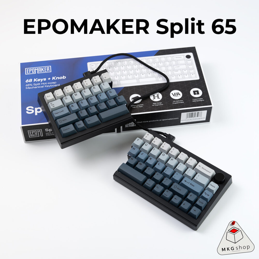 Epomaker Split 65 - Bàn phím công thái học - 3 modes