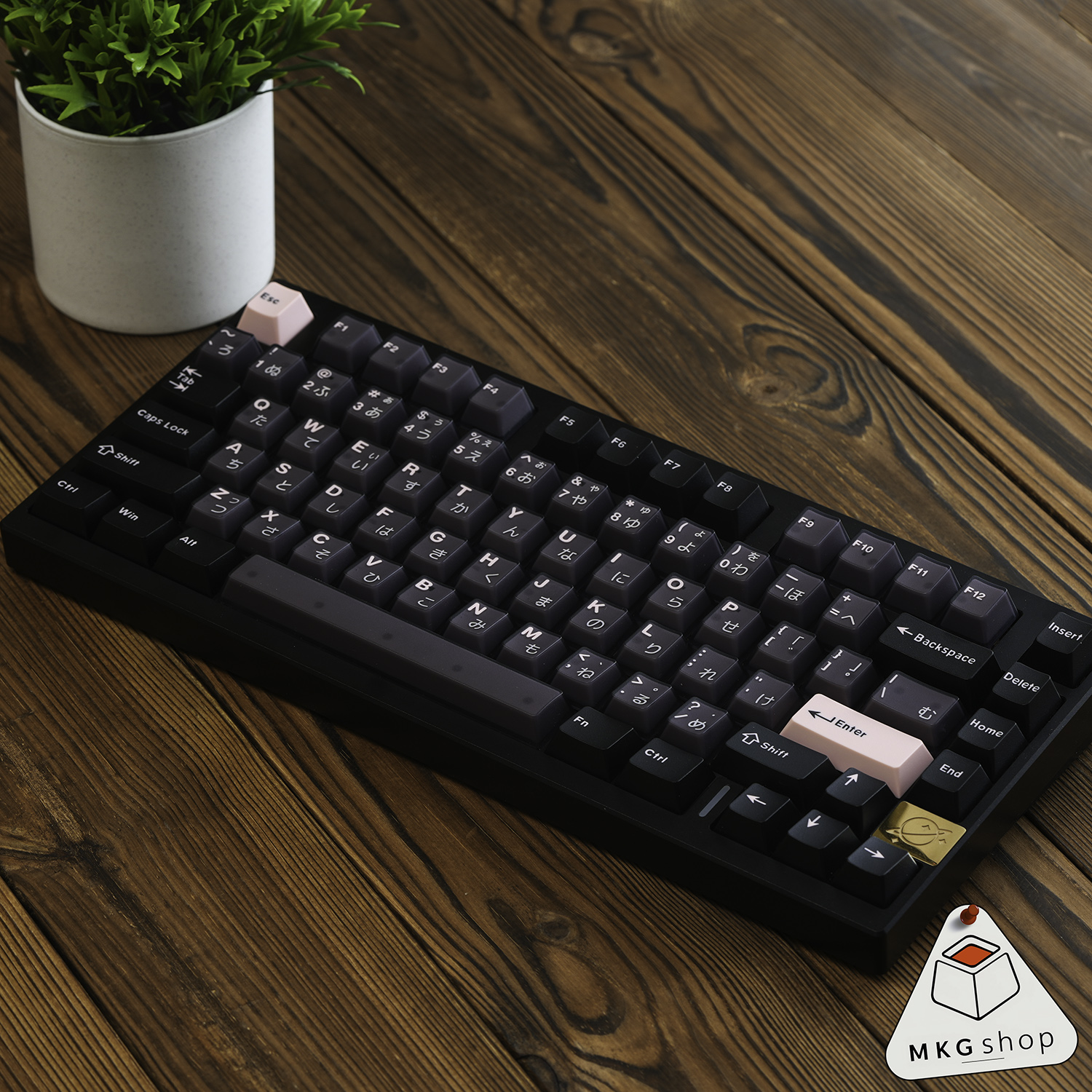 Keycap Night Sakura - PBT doubleshot - Cherry profile - Ảnh 2