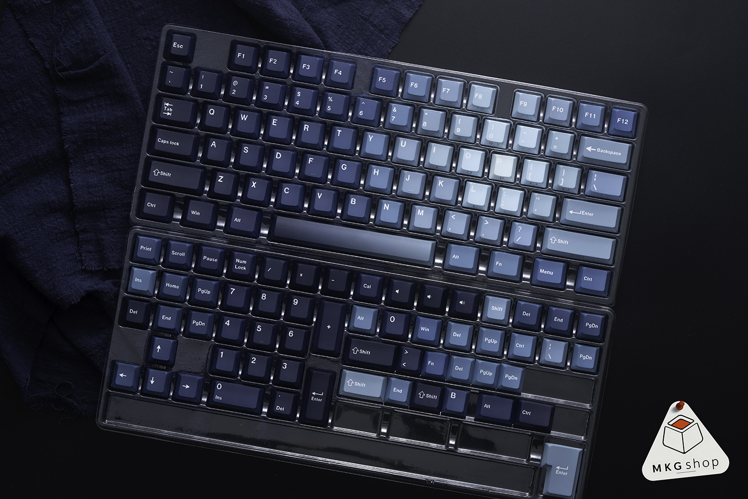 Keycap Ocean Heart - PBT dyesub - Cherry profile - Ảnh 2