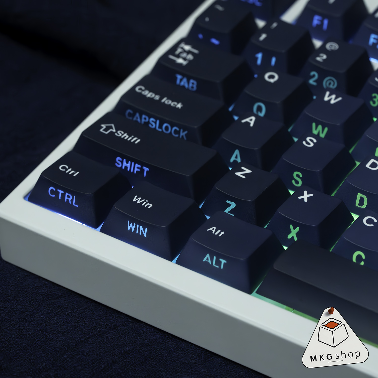 Keycap Ocean Heart - PBT dyesub - Cherry profile - Ảnh 3