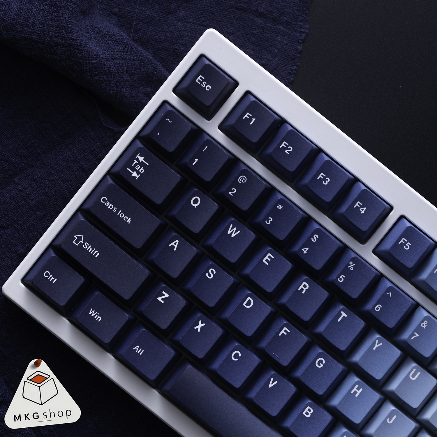 Keycap Ocean Heart - PBT dyesub - Cherry profile - Ảnh 4