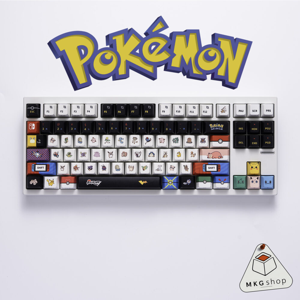 Keycap Pokemon - PBT dyesub - Cherry profile