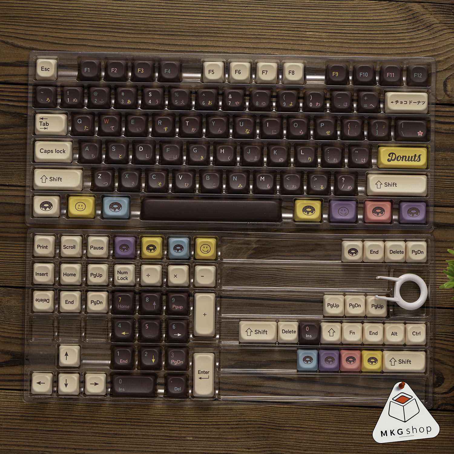 Keycap Donut - JDA profile - PBT dyesub - Ảnh 2