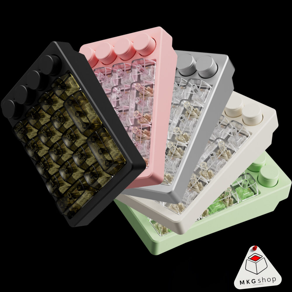 Bàn phím mini MMD 21 - VIA - Nhôm CNC