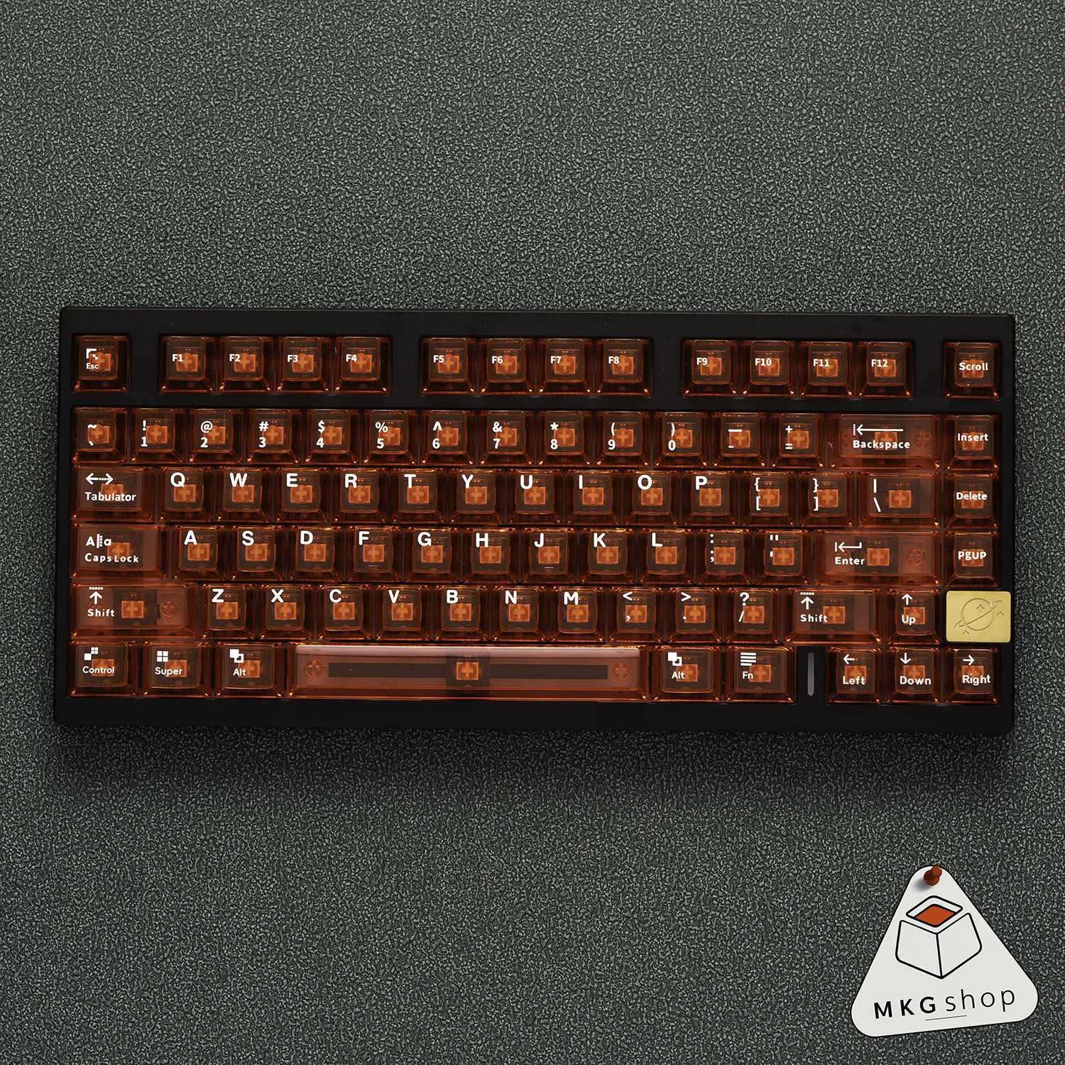 Keycap Red Clear - Nhựa PC - Ảnh 2