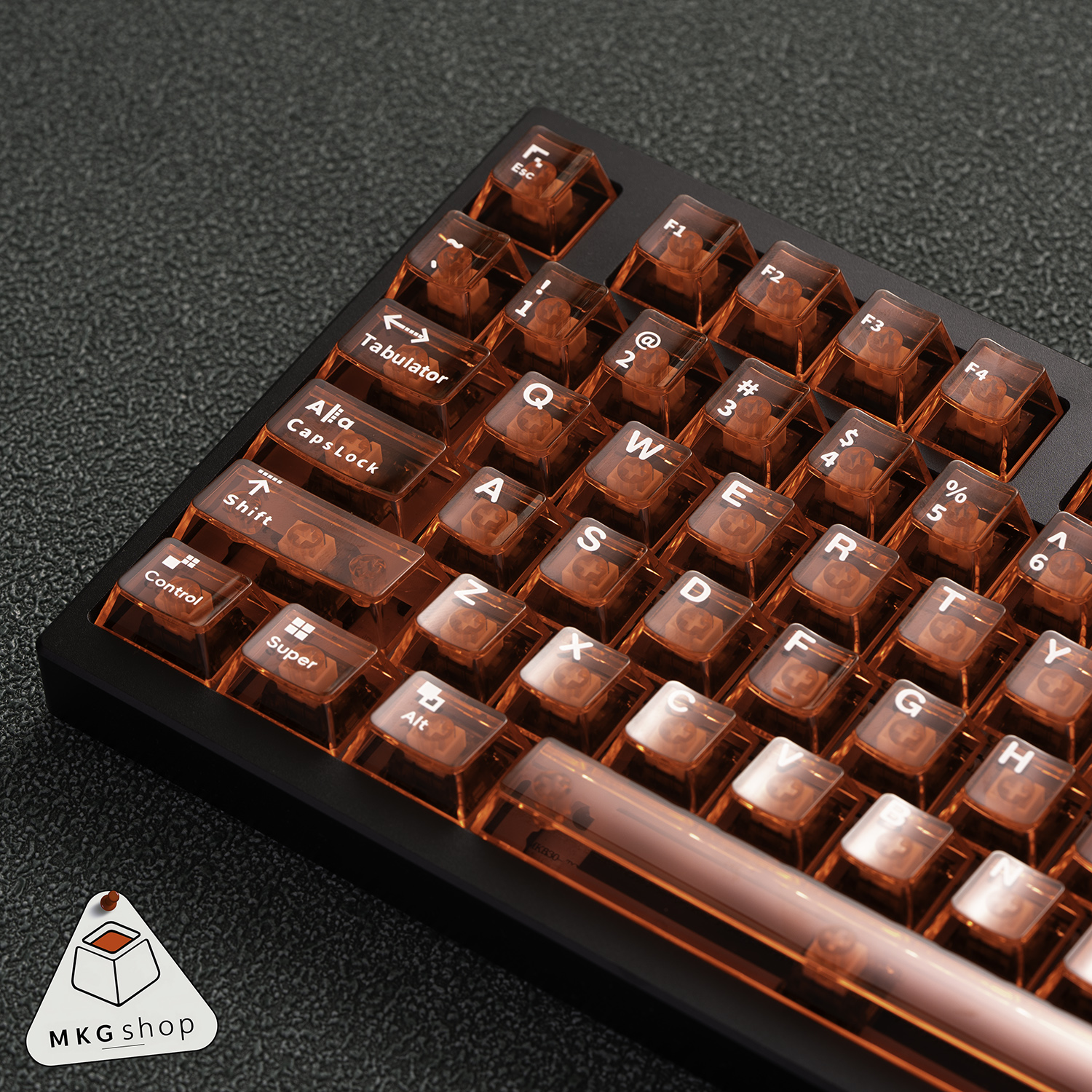 Keycap Red Clear - Nhựa PC - Ảnh 3