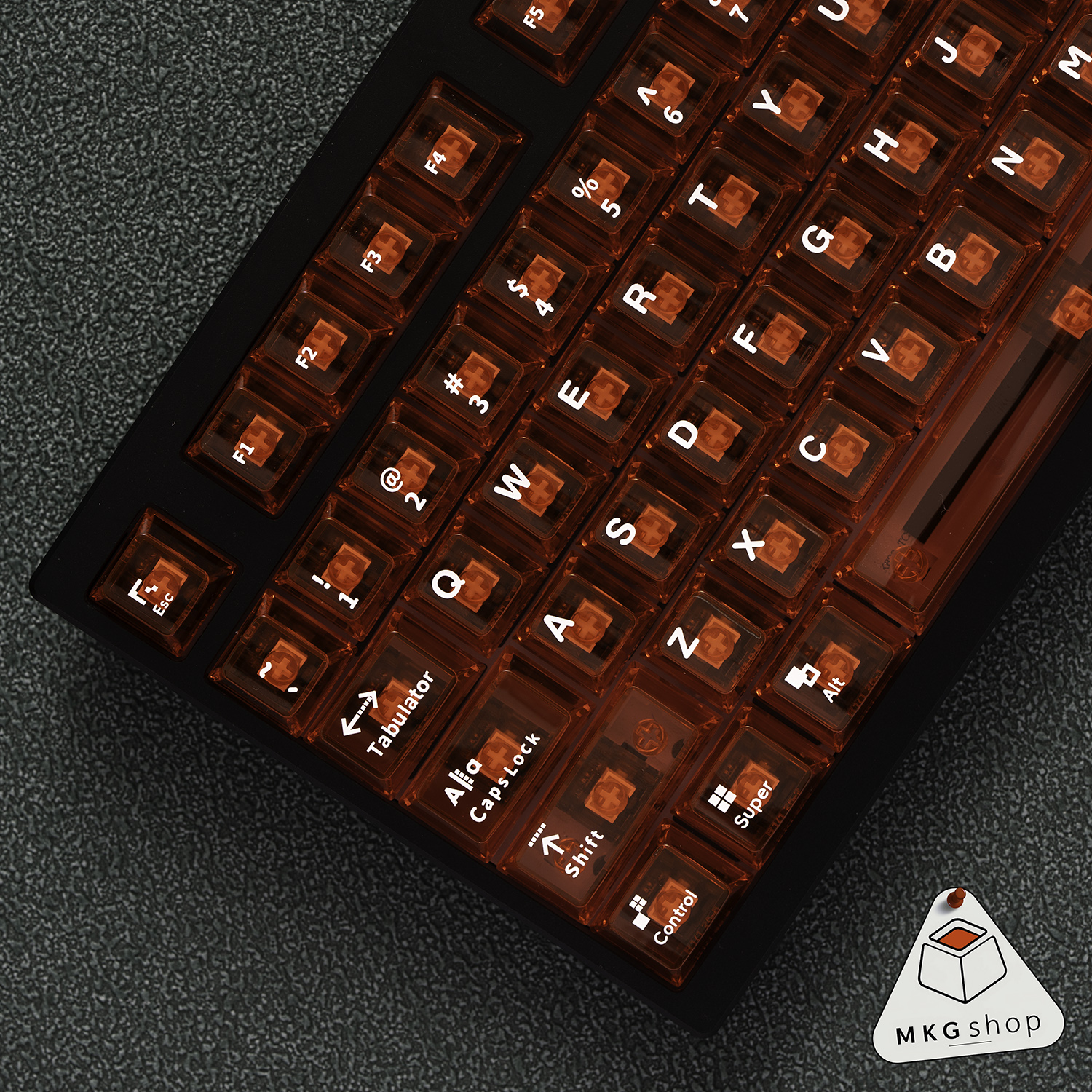 Keycap Red Clear - Nhựa PC - Ảnh 4