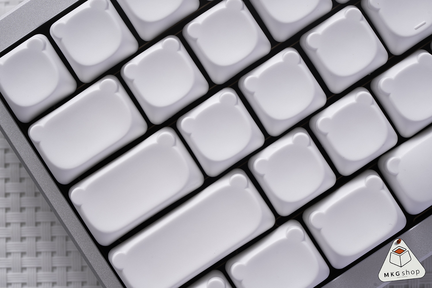 Keycap Bear Blank - PBT - Nút bàn phím không chữ - Image 5