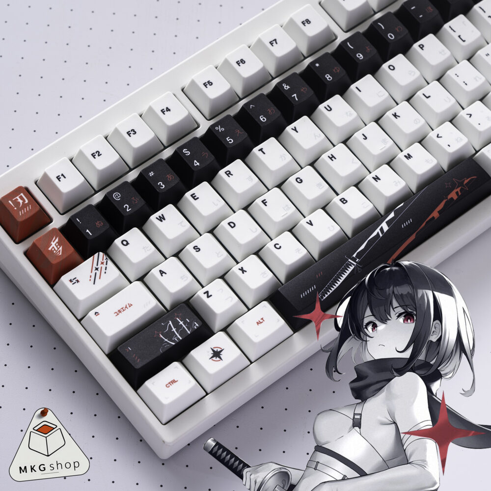 Keycap Yuki Aim - PBT dyesub - Cherry