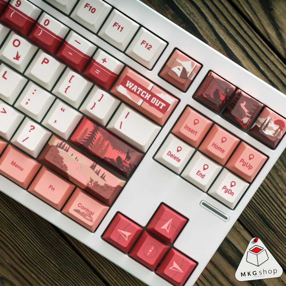 Keycap Wild Cherry profile PBT dyesub