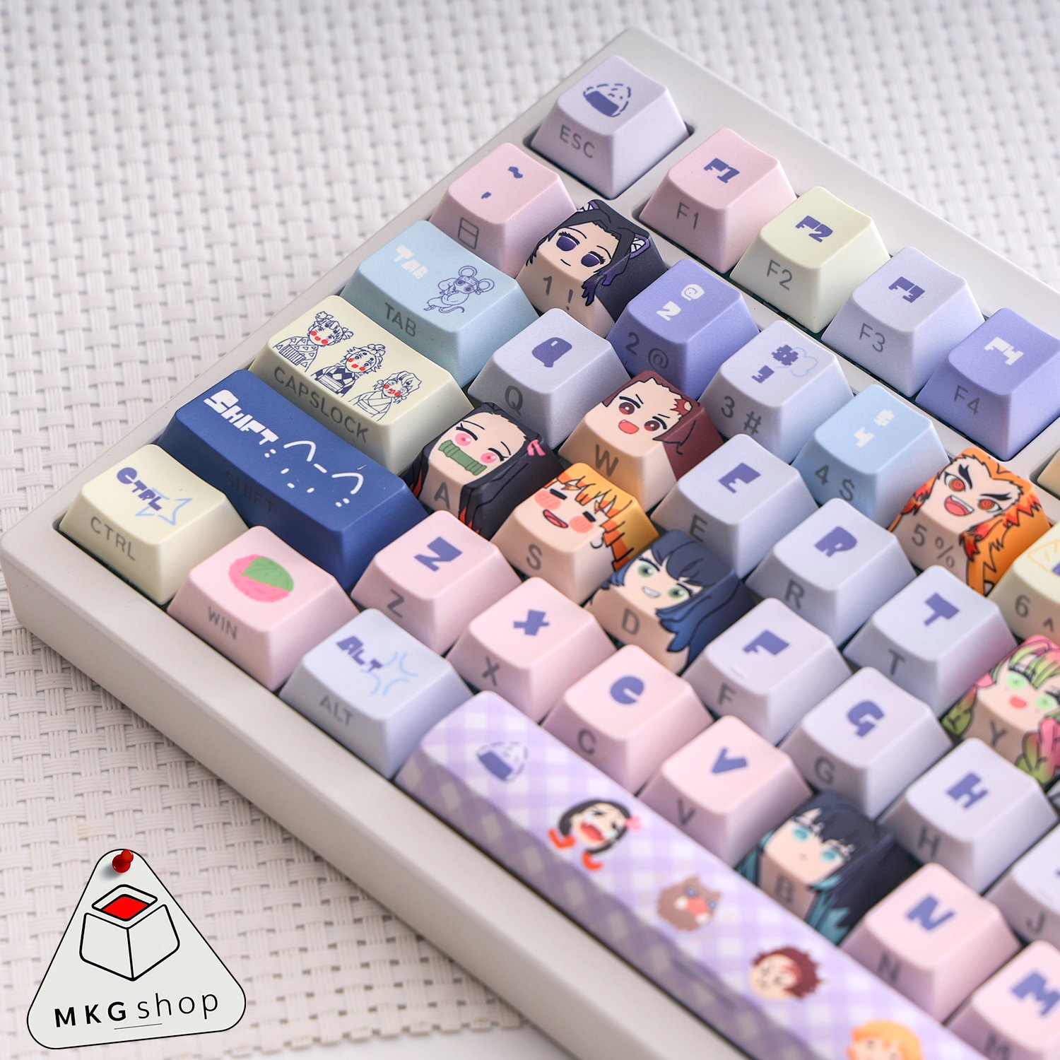 Keycap Kimetsu no Yaiba PBT dyesub Cherry profile