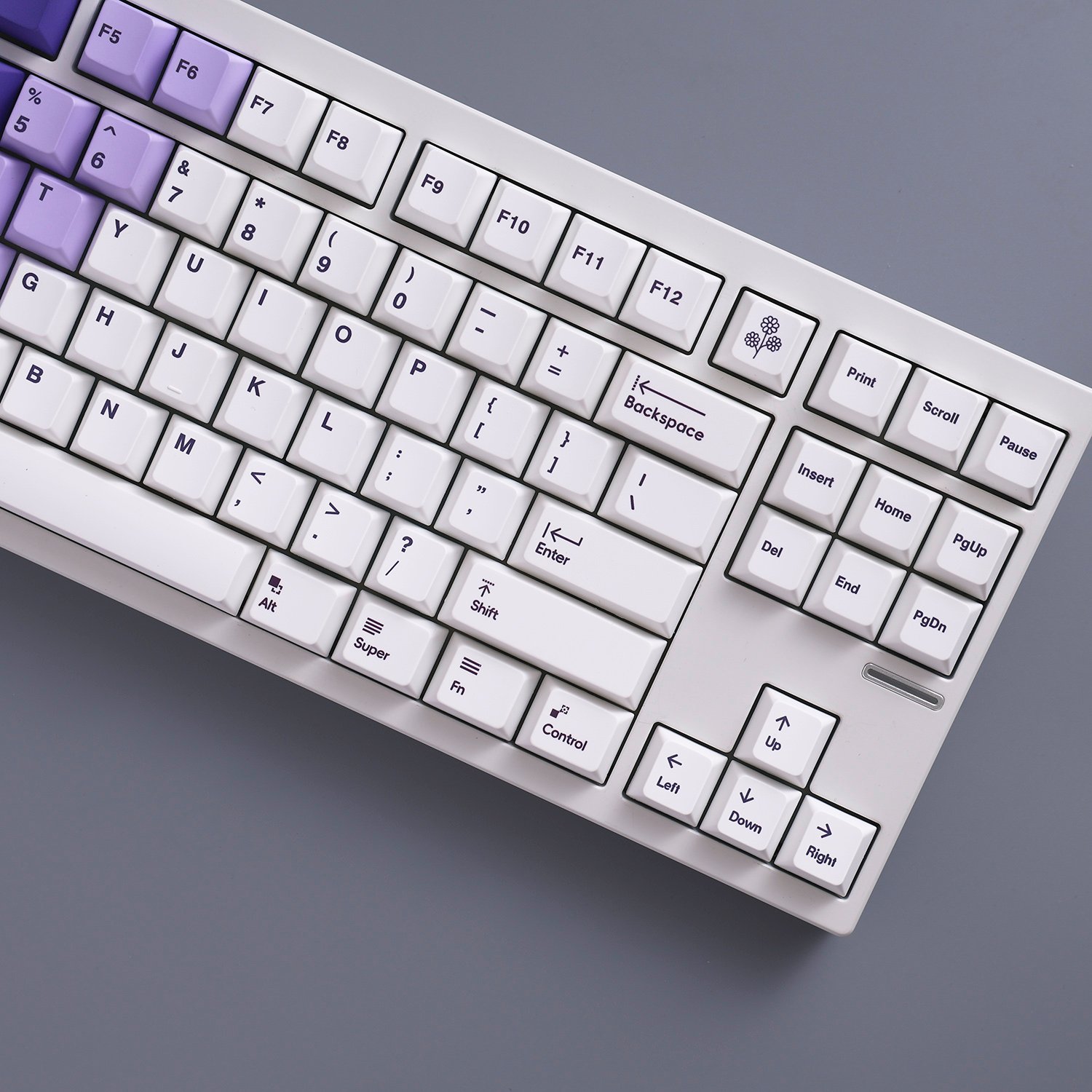 Keycap Lavender PBT dyesub Cherry profile - Image 4