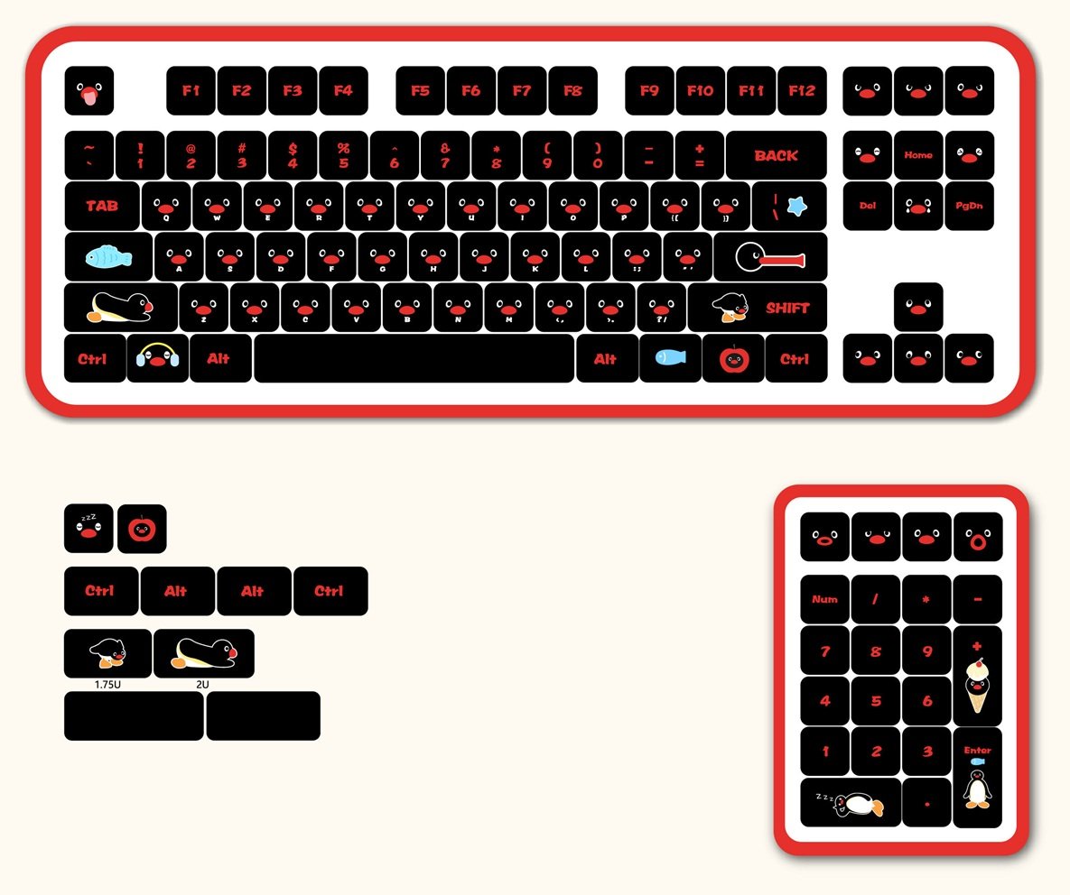 Keycap Knot knot PBT dyesub MOA profile - Image 2