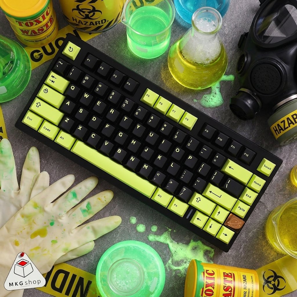 Keycap Toxic ABS doubleshot Cherry profile